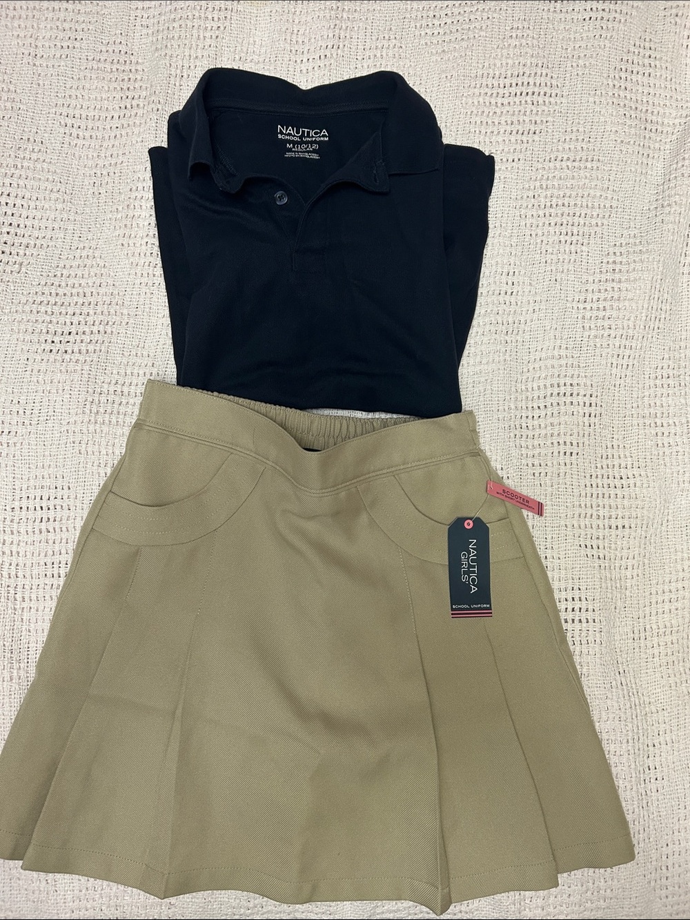 Nautica Olive Green Circle Skirt